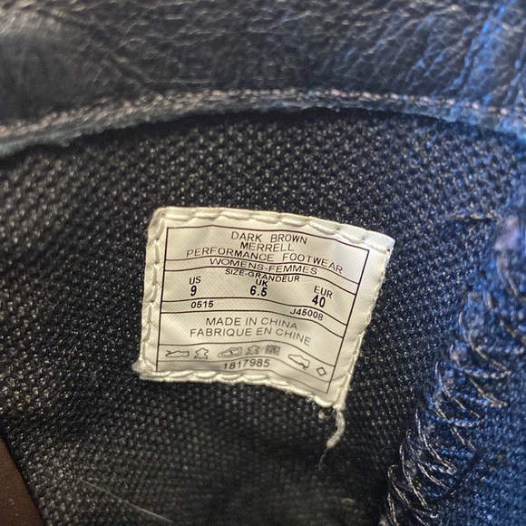 Merrell ankle boots. Brown, size 9 - Picture 7 of 7